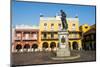 Plaza de los Coches, UNESCO World Heritage Site, Cartagena, Colombia, South America-Michael Runkel-Mounted Photographic Print