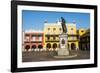 Plaza de los Coches, UNESCO World Heritage Site, Cartagena, Colombia, South America-Michael Runkel-Framed Photographic Print