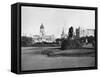 Plaza De Mayo and Congress Building, Buenos Aires, Argentina-null-Framed Stretched Canvas