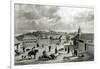 Plaza de San-Carlos de Chiloe, 1835-Claudio Gay-Framed Giclee Print