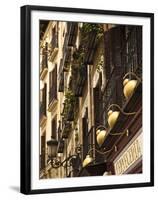 Plaza De Santa Ana, Madrid, Spain-Walter Bibikow-Framed Premium Photographic Print