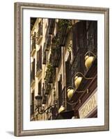 Plaza De Santa Ana, Madrid, Spain-Walter Bibikow-Framed Photographic Print