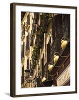 Plaza De Santa Ana, Madrid, Spain-Walter Bibikow-Framed Photographic Print