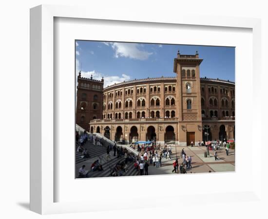 Plaza De Toros De Las Ventas, the Famous Bullfighting Venue in Madrid, Spain, Europe-Andrew Mcconnell-Framed Photographic Print