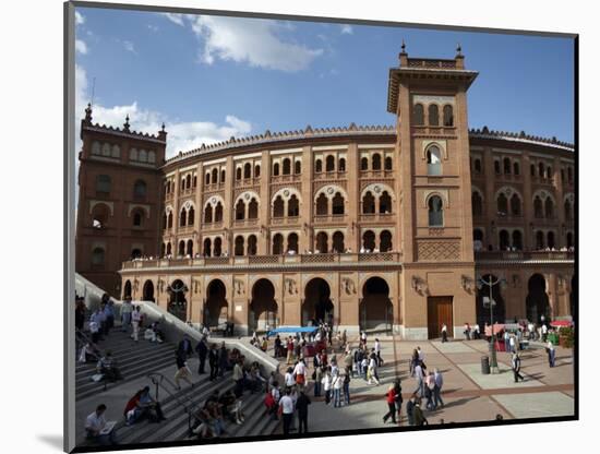 Plaza De Toros De Las Ventas, the Famous Bullfighting Venue in Madrid, Spain, Europe-Andrew Mcconnell-Mounted Photographic Print