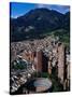 Plaza De Toros De Santamaria and Skyscraper Complex of Torres Del Parque, Bogota, Colombia-Krzysztof Dydynski-Stretched Canvas