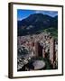 Plaza De Toros De Santamaria and Skyscraper Complex of Torres Del Parque, Bogota, Colombia-Krzysztof Dydynski-Framed Photographic Print