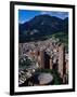 Plaza De Toros De Santamaria and Skyscraper Complex of Torres Del Parque, Bogota, Colombia-Krzysztof Dydynski-Framed Photographic Print