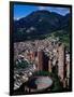 Plaza De Toros De Santamaria and Skyscraper Complex of Torres Del Parque, Bogota, Colombia-Krzysztof Dydynski-Framed Photographic Print