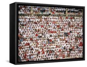 Plaza De Toros, San Fermin Festival, Pamplona, Navarra, Spain, Europe-Marco Cristofori-Framed Stretched Canvas