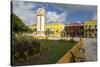 Plaza Del Sol in Cozumel, Mexico-Michel Benoy Westmorland-Stretched Canvas