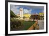 Plaza Del Sol in Cozumel, Mexico-Michel Benoy Westmorland-Framed Photographic Print