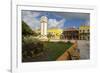 Plaza Del Sol in Cozumel, Mexico-Michel Benoy Westmorland-Framed Photographic Print