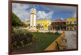 Plaza Del Sol in Cozumel, Mexico-Michel Benoy Westmorland-Framed Photographic Print