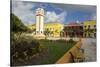 Plaza Del Sol in Cozumel, Mexico-Michel Benoy Westmorland-Stretched Canvas