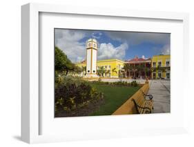 Plaza Del Sol in Cozumel, Mexico-Michel Benoy Westmorland-Framed Photographic Print