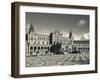 Plaza Espana, Seville, Spain-Walter Bibikow-Framed Photographic Print