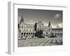 Plaza Espana, Seville, Spain-Walter Bibikow-Framed Photographic Print