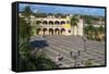 Plaza Espana-Jane Sweeney-Framed Stretched Canvas