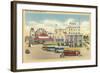 Plaza Hotel, Asbury Park, New Jersey-null-Framed Art Print