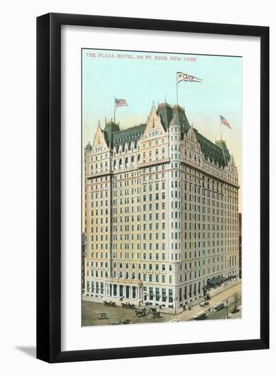 Plaza Hotel, New York City-null-Framed Art Print