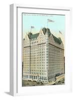 Plaza Hotel, New York City-null-Framed Art Print