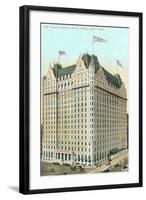 Plaza Hotel, New York City-null-Framed Art Print