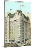 Plaza Hotel, New York City-null-Mounted Art Print