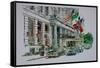 Plaza Hotel, Nyc-Anthony Butera-Framed Stretched Canvas
