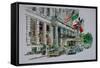 Plaza Hotel, Nyc-Anthony Butera-Framed Stretched Canvas