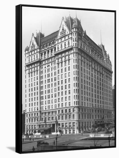 Plaza Hotel-null-Framed Stretched Canvas