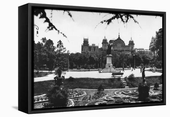 Plaza Liberlad, Argentina-null-Framed Stretched Canvas