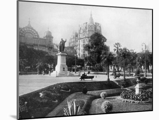 Plaza Libertad (Liberty Square), Buenos Aires, Argentina-null-Mounted Giclee Print