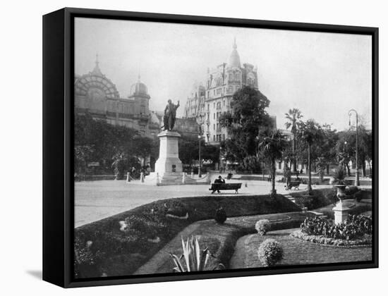 Plaza Libertad (Liberty Square), Buenos Aires, Argentina-null-Framed Stretched Canvas