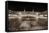 Plaza Mayor After Midnight, Madrid, Spain-George Oze-Framed Stretched Canvas