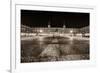 Plaza Mayor After Midnight, Madrid, Spain-George Oze-Framed Photographic Print