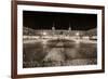 Plaza Mayor After Midnight, Madrid, Spain-George Oze-Framed Photographic Print