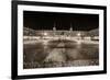 Plaza Mayor After Midnight, Madrid, Spain-George Oze-Framed Photographic Print