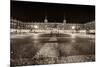 Plaza Mayor After Midnight, Madrid, Spain-George Oze-Mounted Photographic Print