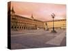 Plaza Mayor from the East, Madrid, Spain-Upperhall-Stretched Canvas