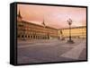 Plaza Mayor from the East, Madrid, Spain-Upperhall-Framed Stretched Canvas