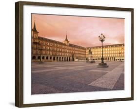 Plaza Mayor from the East, Madrid, Spain-Upperhall-Framed Photographic Print