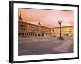 Plaza Mayor from the East, Madrid, Spain-Upperhall-Framed Photographic Print