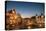 Plaza Mayor in evening with the Cathedral and Town Hall, Segovia, UNESCO World Heritage Site, Spain-Richard Maschmeyer-Stretched Canvas