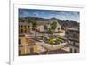 Plaza Mayor Looking Towards Iglesia Parroquial De La Santisima Trinidad (Church of Holy Trinity)-Jane Sweeney-Framed Photographic Print