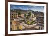 Plaza Mayor Looking Towards Iglesia Parroquial De La Santisima Trinidad (Church of Holy Trinity)-Jane Sweeney-Framed Photographic Print