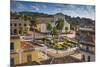 Plaza Mayor Looking Towards Iglesia Parroquial De La Santisima Trinidad (Church of Holy Trinity)-Jane Sweeney-Mounted Photographic Print