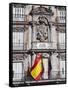 Plaza Mayor, Madrid, Spain-Walter Bibikow-Framed Stretched Canvas