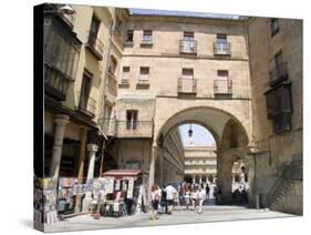 Plaza Mayor, Salamanca, Castilla Y Leon, Spain, Europe-White Gary-Stretched Canvas