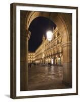 Plaza Mayor, Salamanca, Spain-Walter Bibikow-Framed Premium Photographic Print